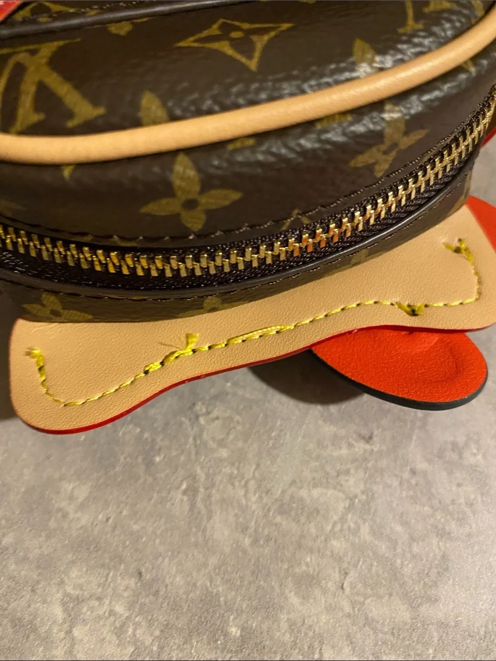 UPCYCLED Off Brand LV Hello Kitty Mini Bag
